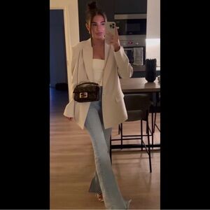 Vince Ivory Blazer Size 24 NWT Brand Story $445 Retail